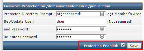 folder password protection