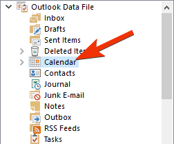 Outlook folder